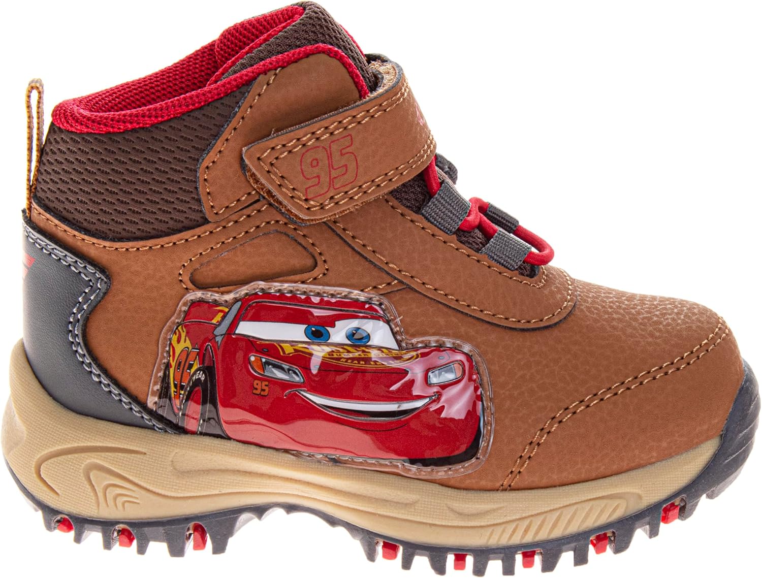 Josmo Character Kids Frozen Minnie Mouse Cars Paw Patrol SpiderMan Boot for Boys Girls Workboot Walking Winter Hiking Climbing Snow Boots for Kid Size 7-10 Toddler / 11-12 Little Kid