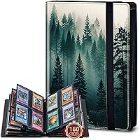 Vista 67 de Rossy Carpeta de 4 bolsillos, 400 tarjetas, álbum de colección comercial, bolsillos de doble cara, para deportes, béisbol, cerdo rosa