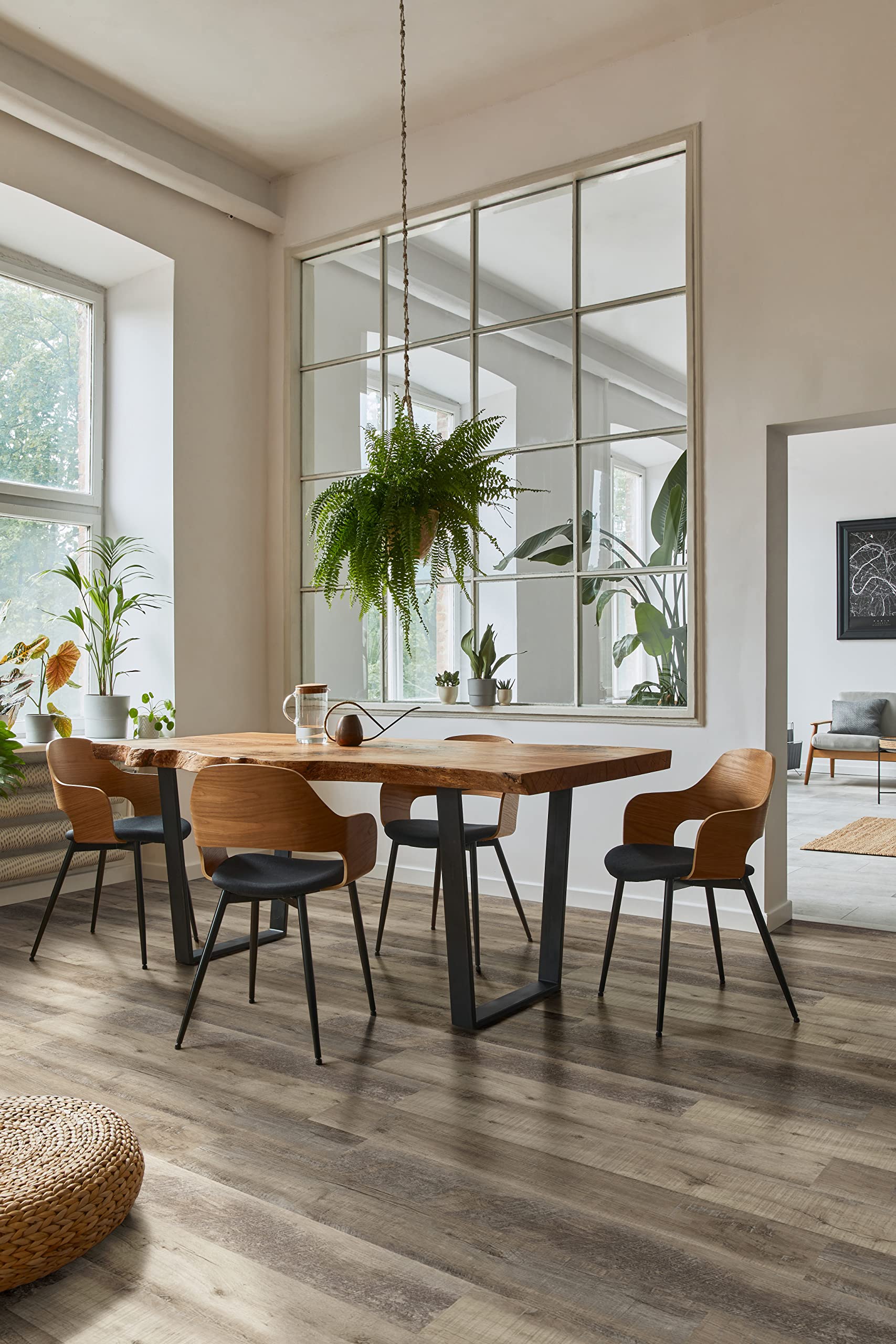 MSI McKenna Gray-Light Waterproof LVT Floor Tile