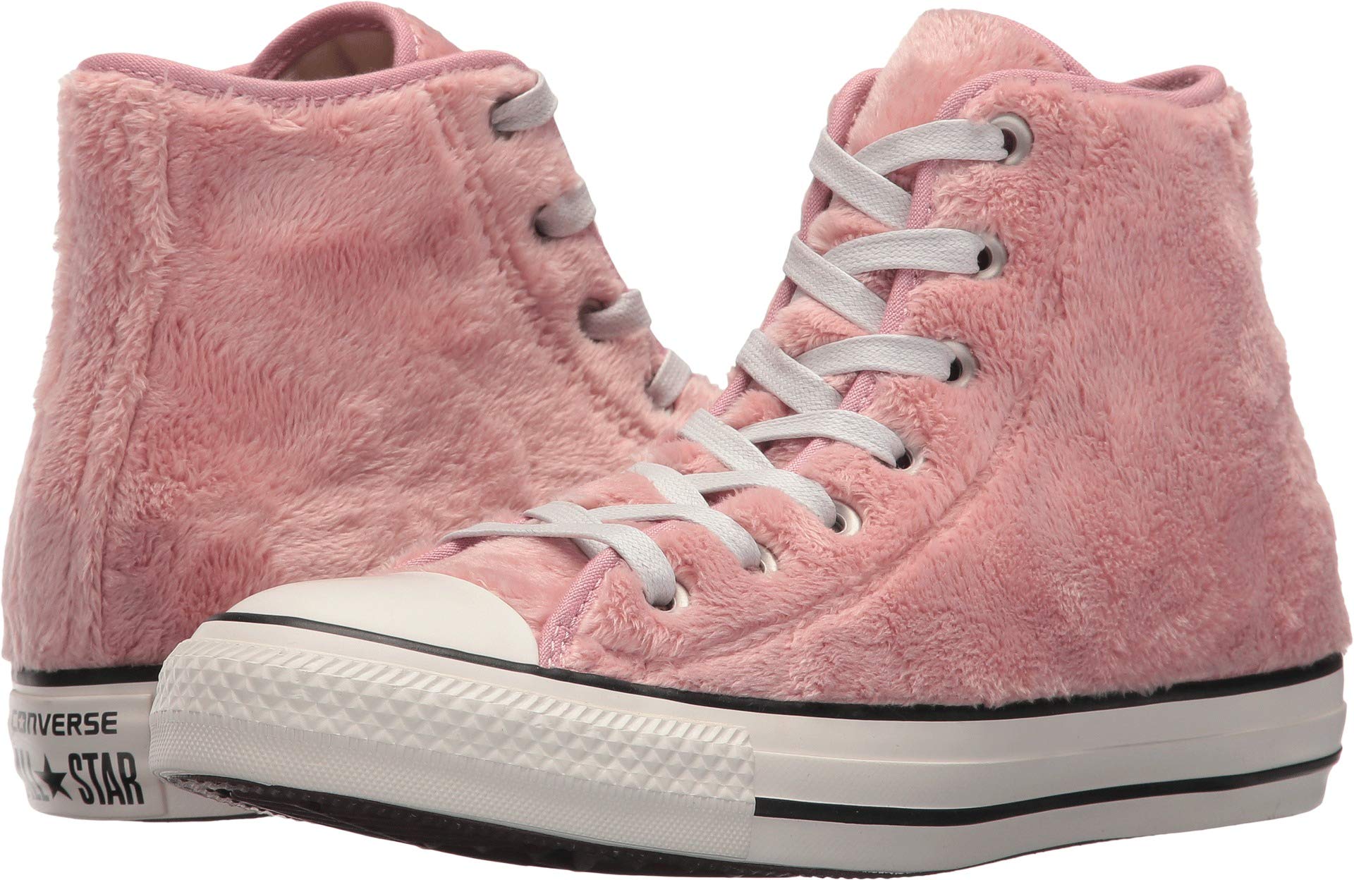 Sneakers Converse Pelliccia Rosa Ct As Hi Faux Fur Alta