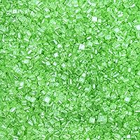 Vista 2 de Brew Glitter - Azúcar con borde verde (113g, 1x lata de barra) Adorno para cócteles y refrescos