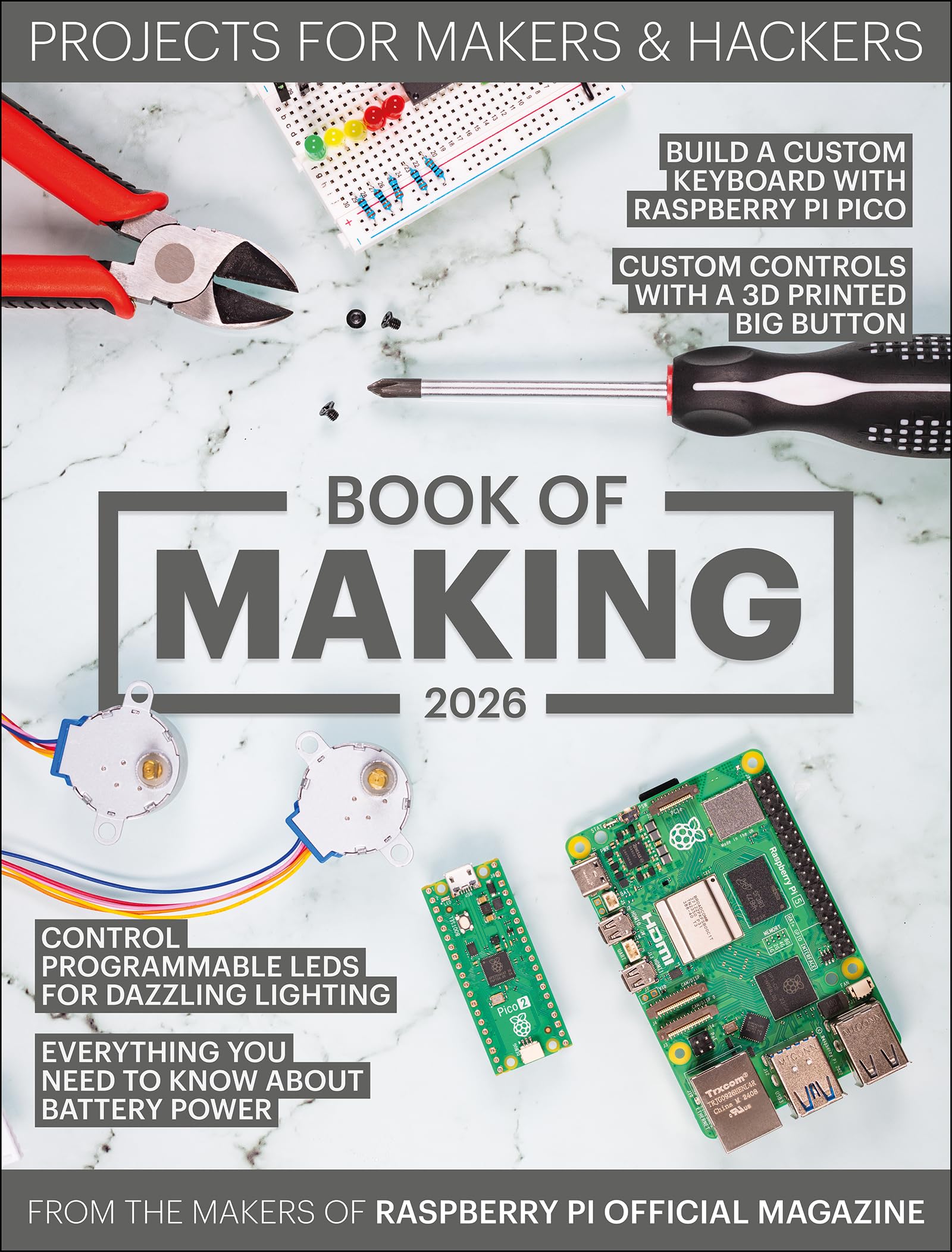 Book of Making 2026: Projects for Makers and Hackers