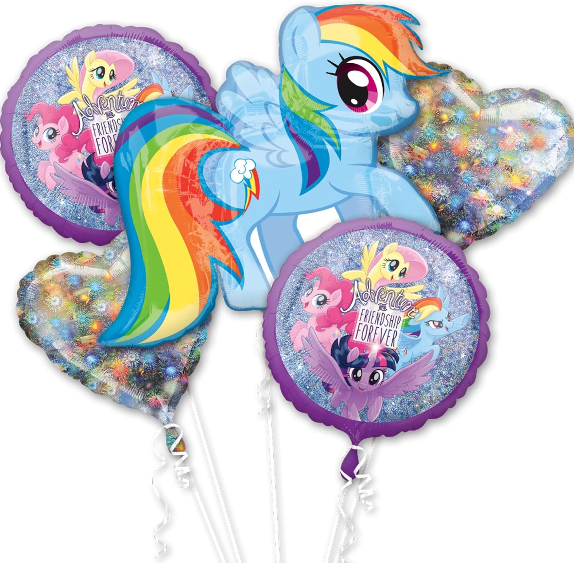 INTERNATIONAL 3733601 Foil Balloon Bouquet, Various, Multi