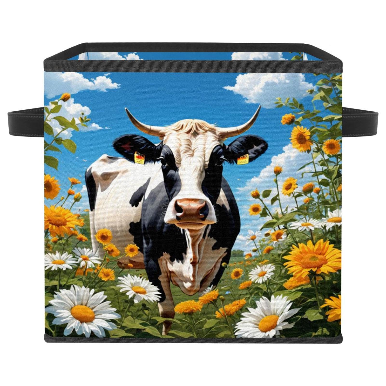 Placard surchargé ? Solution avec cette boîte de rangement vache