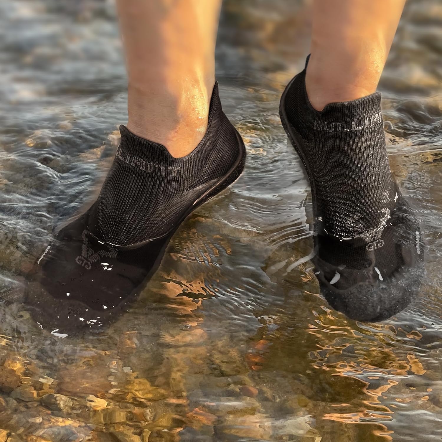 BULLIANT Men Slipper Socks,Grip Socks Hiking Water Shoes Barefoot Shoes for Outdoor Walking Exercises - Image 6