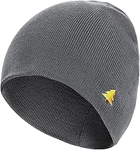 Donfri 100% Pure Merino Wool Beanie Hat, Thermal Winter Hats for Men and Women, Knit Wooly Hat for Cold Weather,Unisex