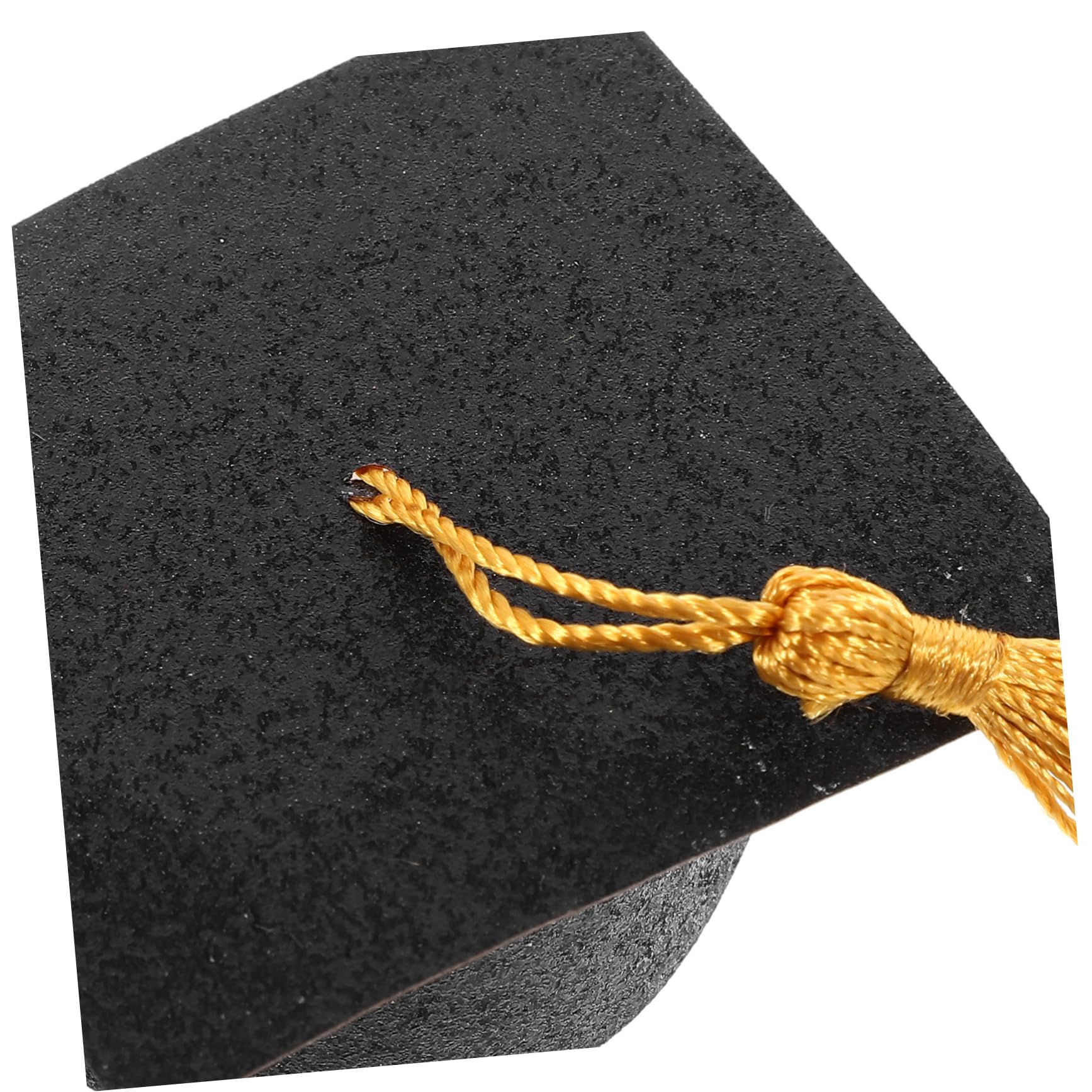 ULTECHNOVO 5 Sätze Lustige Hülle Trinken Party Kappen Abdeckung Abschlusskappe Mini Grad Hüte Absolventen Klein Rosa Deckel Für Getränkebecher Papier 20 Stück * 5