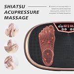 EILISON 3D Vibrating Plate Weight Loss Exercise Machine - Vibrating Full Body Workout Fitness Platform with Buckle Strips - Home Workout Equipment
