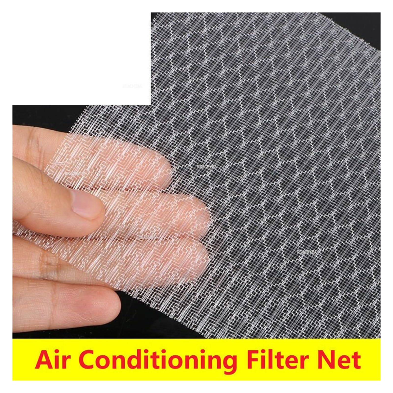 Filtro De Aire De Malla For Aire Acondicionado, Filtro De Polvo For Aire Acondicionado, Cubierta De Malla For Habitación, Filtro De Entrada De Aire(WHITE,W 1.2M x L 6M)