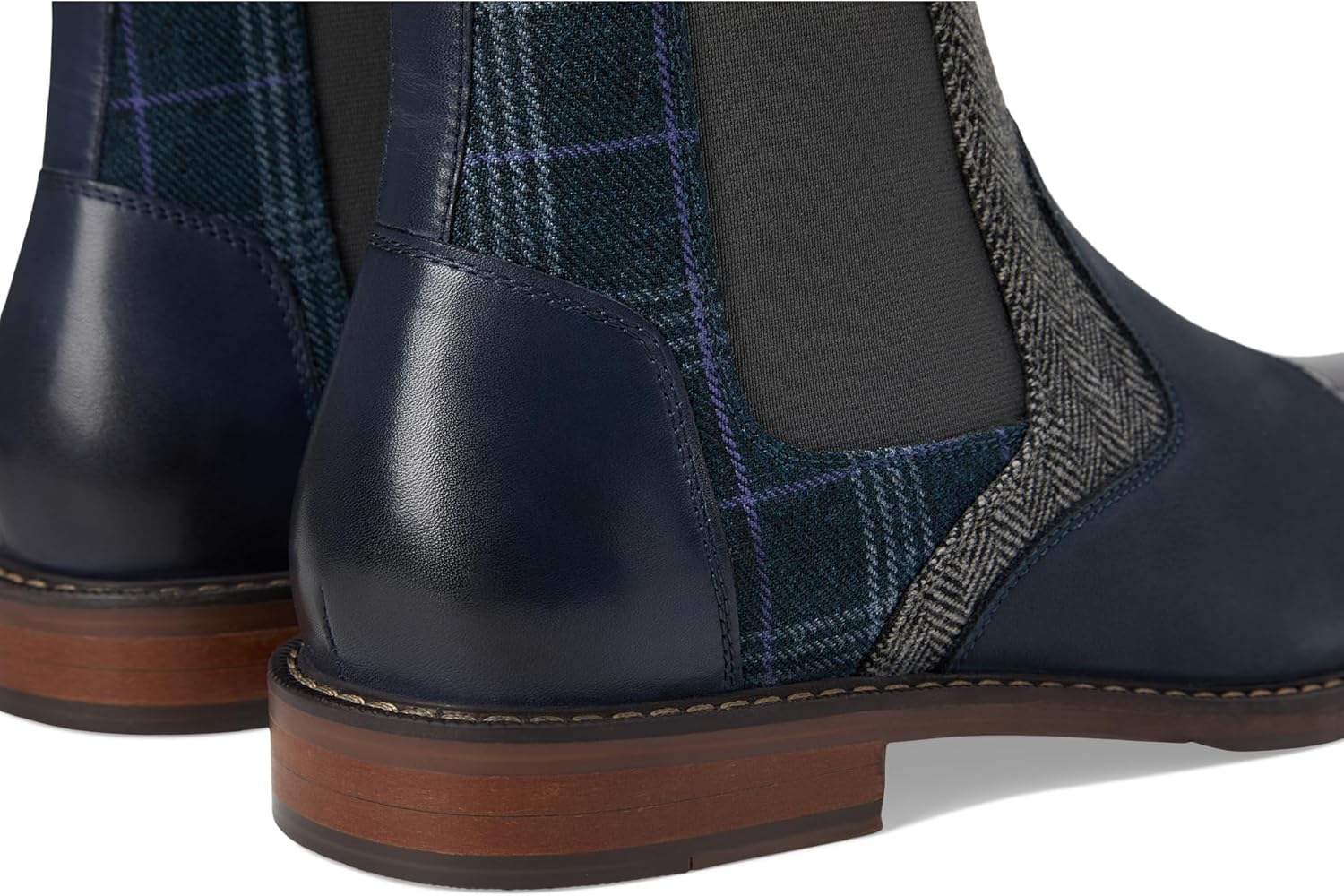 Stacy Adams mens Finney Cap Toe Chelsea Boot - Image 2