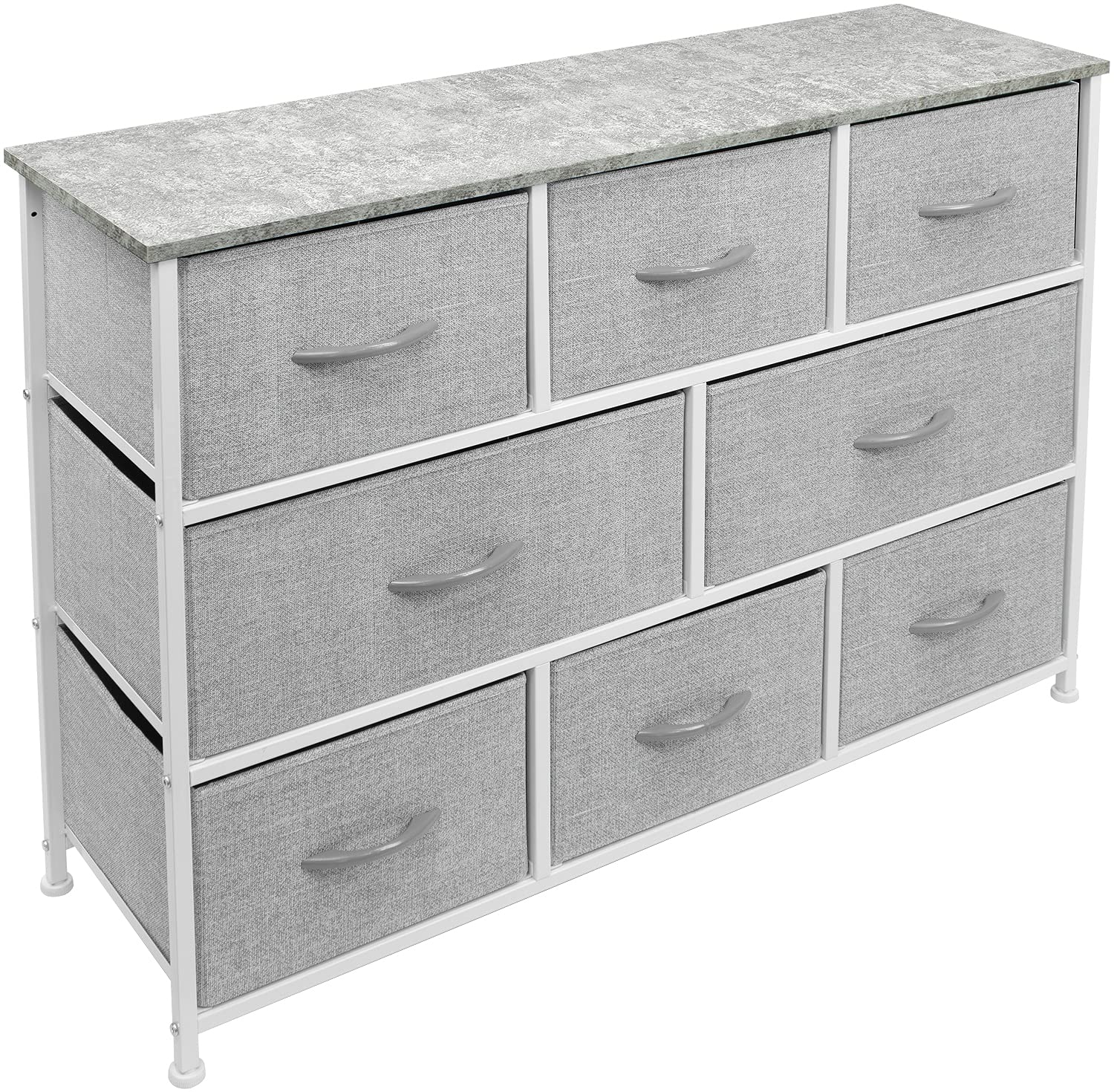 Sorbus Dresser with 8 Drawers Furniture Storage Chest for Kids