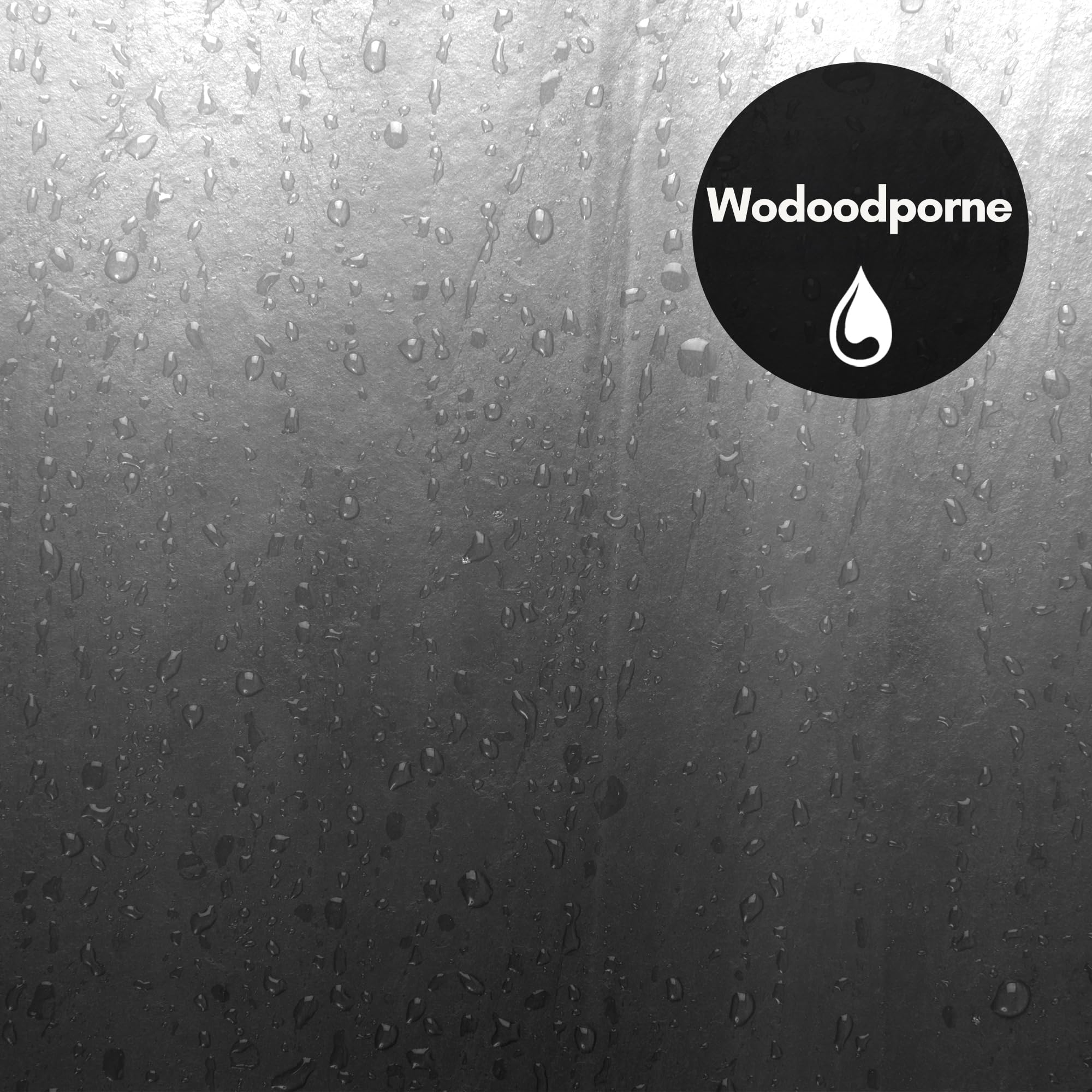 Americanflat zasłona prysznicowa 180 x 200 cm – wodoodporna zasłona łazienkowa, 100% poliester, z metalowymi przelotkami i 12 plastikowymi haczykami – w kolorze szary ombre