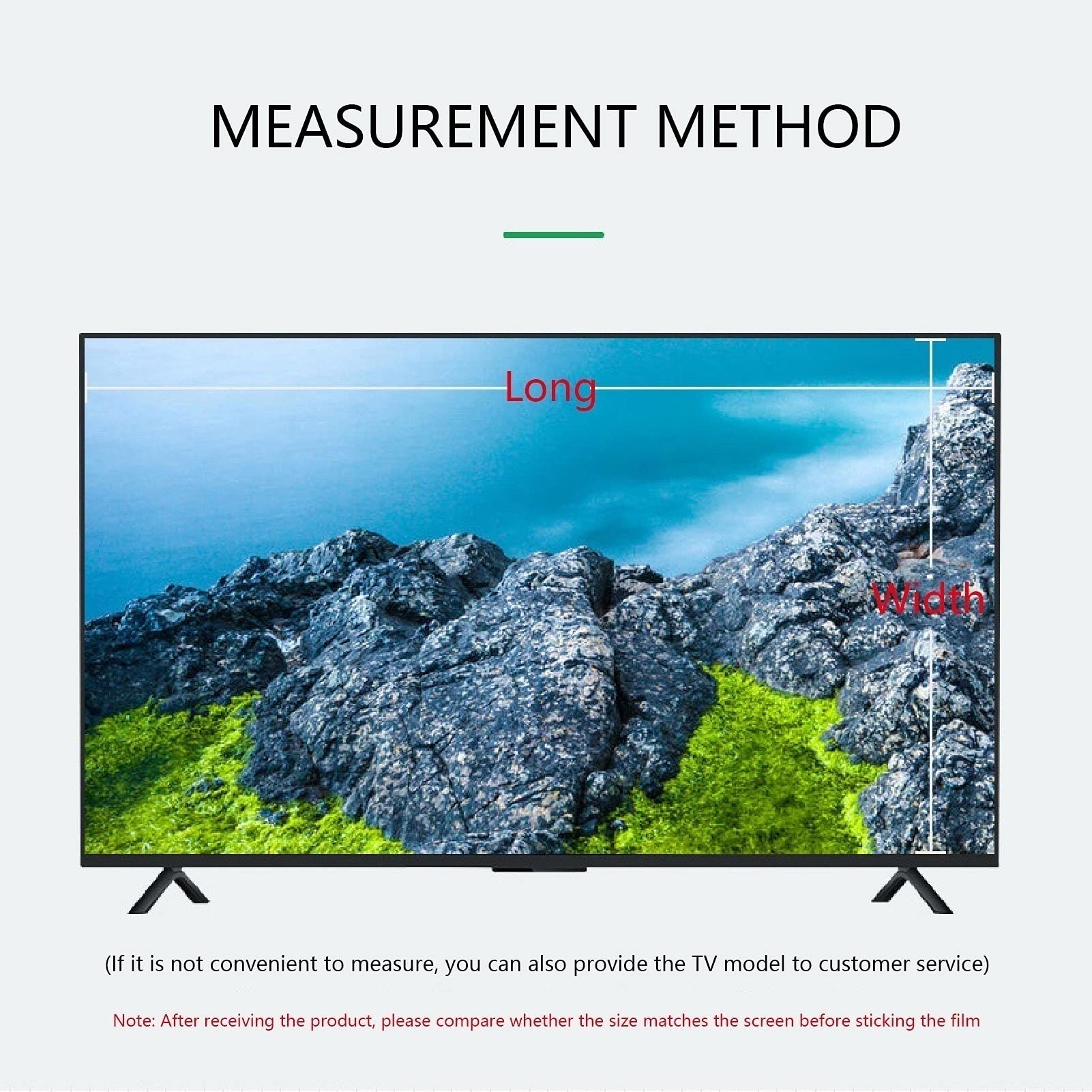 Mate Protector De Pantalla De TV, Anti Reflejante LCD Pantalla Protectora