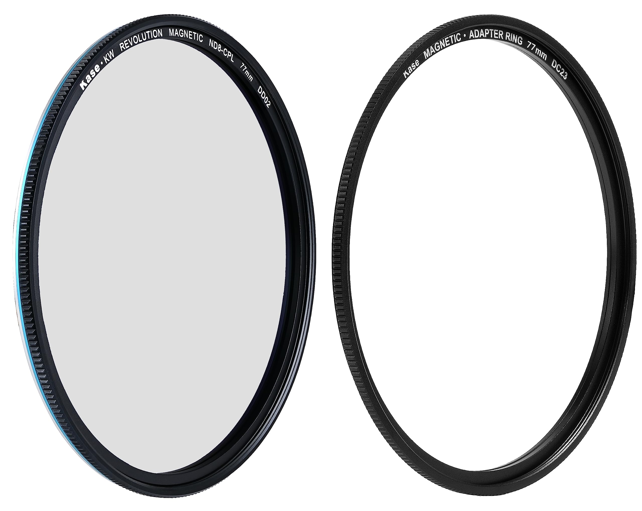 Kase Wolverine CPL & ND8 Filter 77 Mm – Magnetisch, Stoßfestes Glas – Für Bessere Fotos Bei Hellem Licht