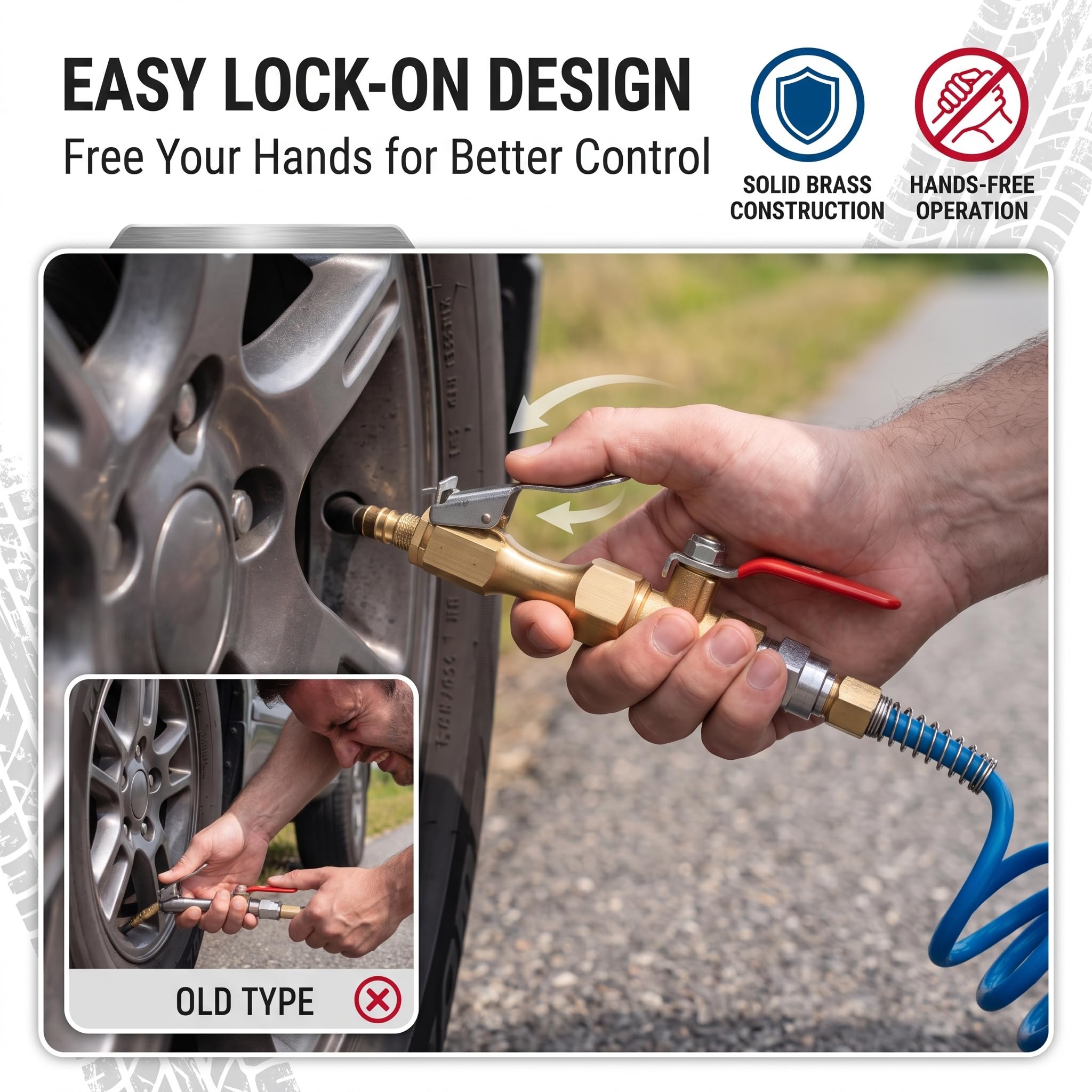 Tire Inflator Chuck - Product View