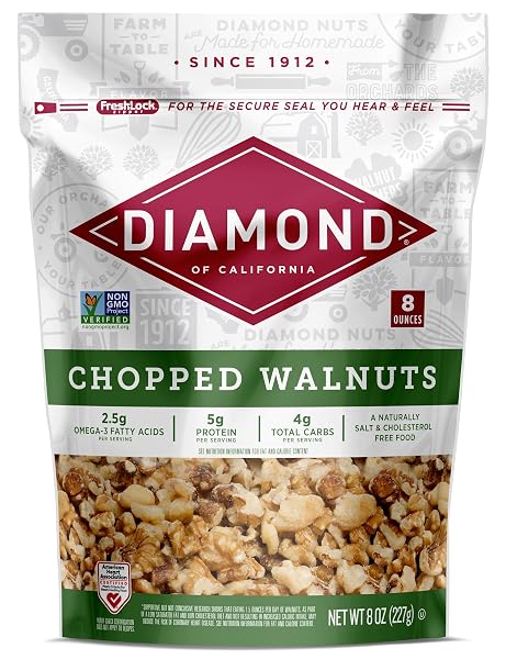 Diamond of California Chopped Walnuts, 8 oz