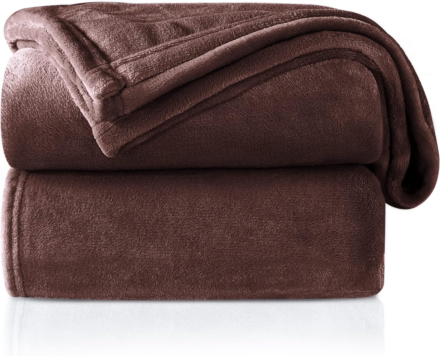 ONME Fleece Blanket Throw Size Gray, Soft Cozy Microfiber Flannel Blankets for Sofa/Chairs/Bed - Lightweight, Warm, Cozy : Home & Kitchen