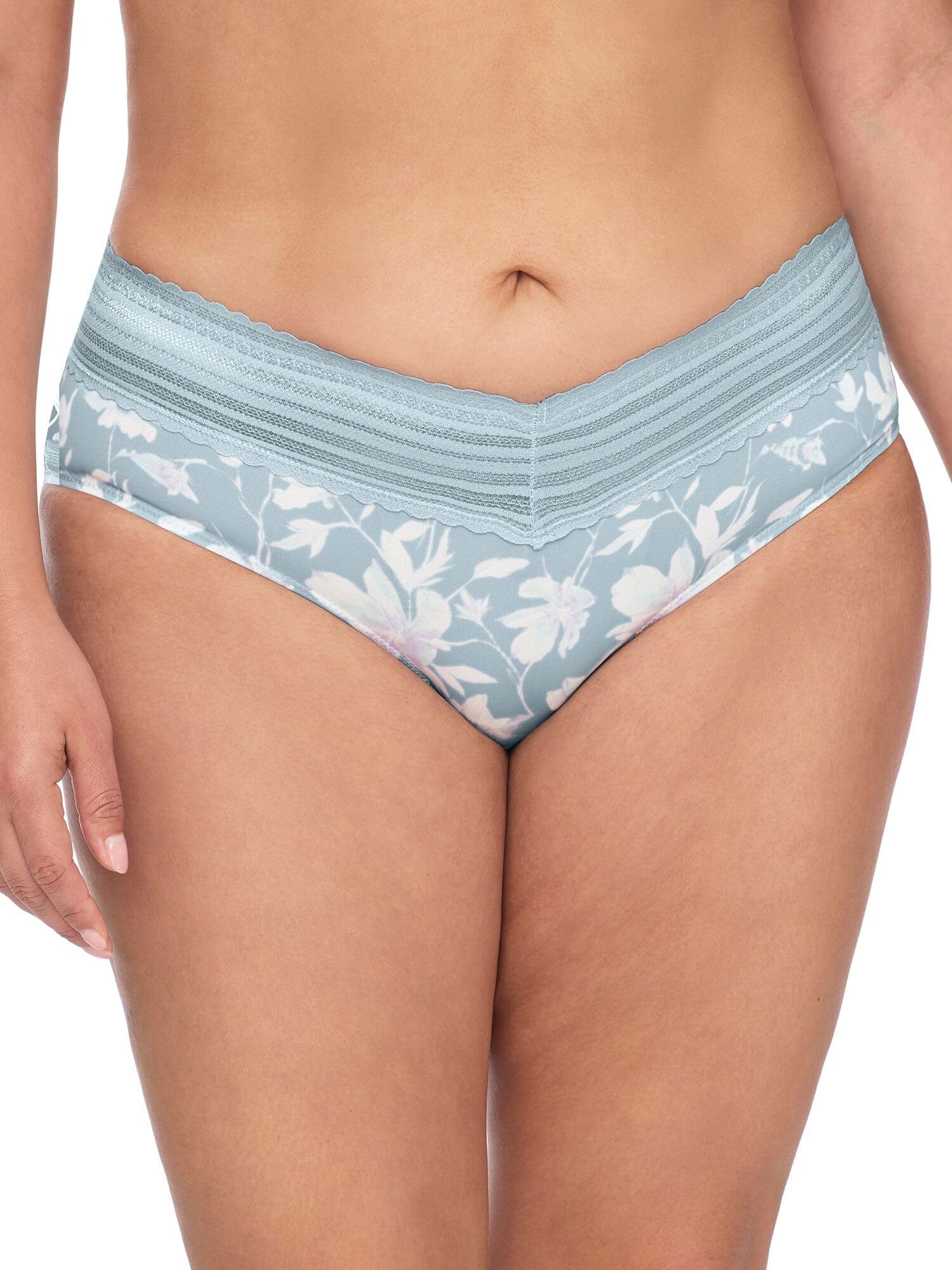 Warner's womens No Pinching No Problems Dig-free Comfort Waist With Lace Microfiber Hipster 5609j
