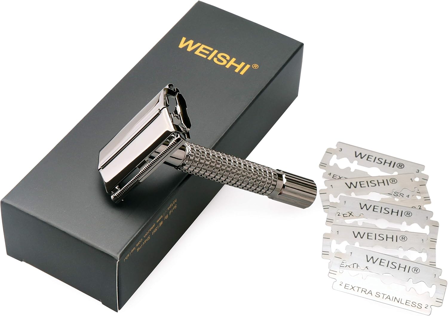 Weishi Classic Twist to Open Double Edge Safety Razor Amazon.ca