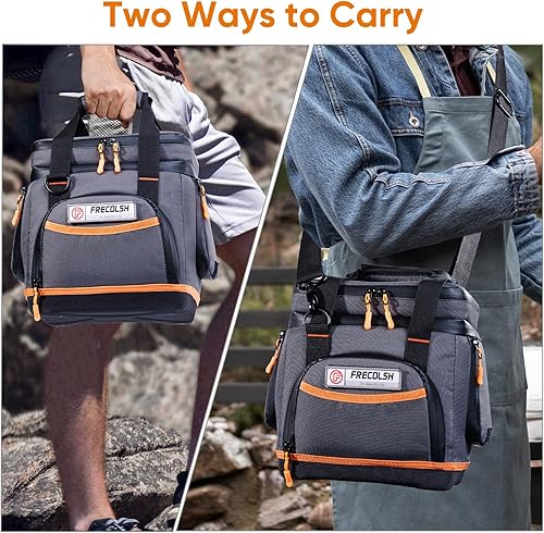 Miniatura 8 de Estuche de transporte de viaje de doble capa para Jackery Explorer 300240160  Bolsa de almacenamiento portátil para central eléctrica con parte