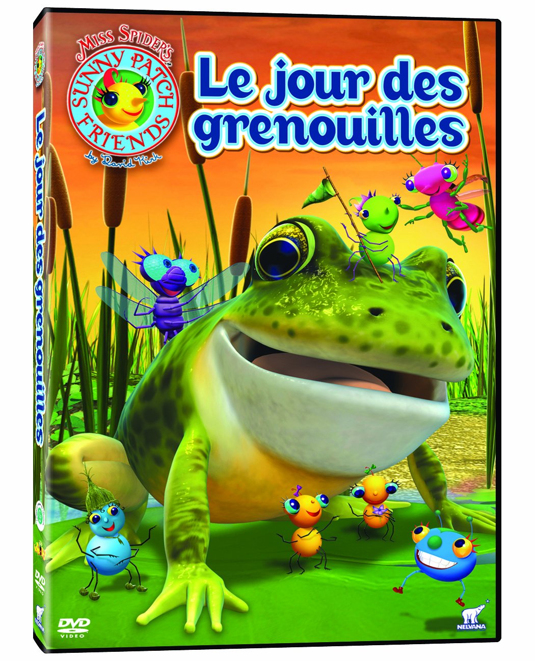 Miss Spider Le jour des grenouilles [DVD]