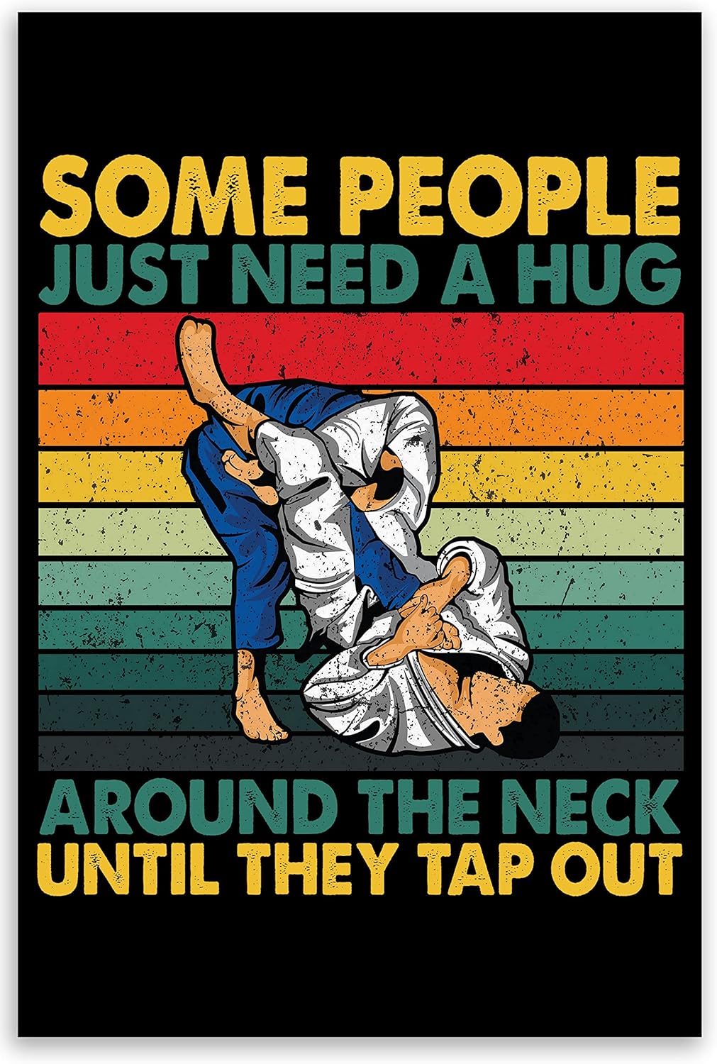 Jiu Jitsu Wall Poster Cool Jiu Jitsu Brazilian Jiu Jitsu