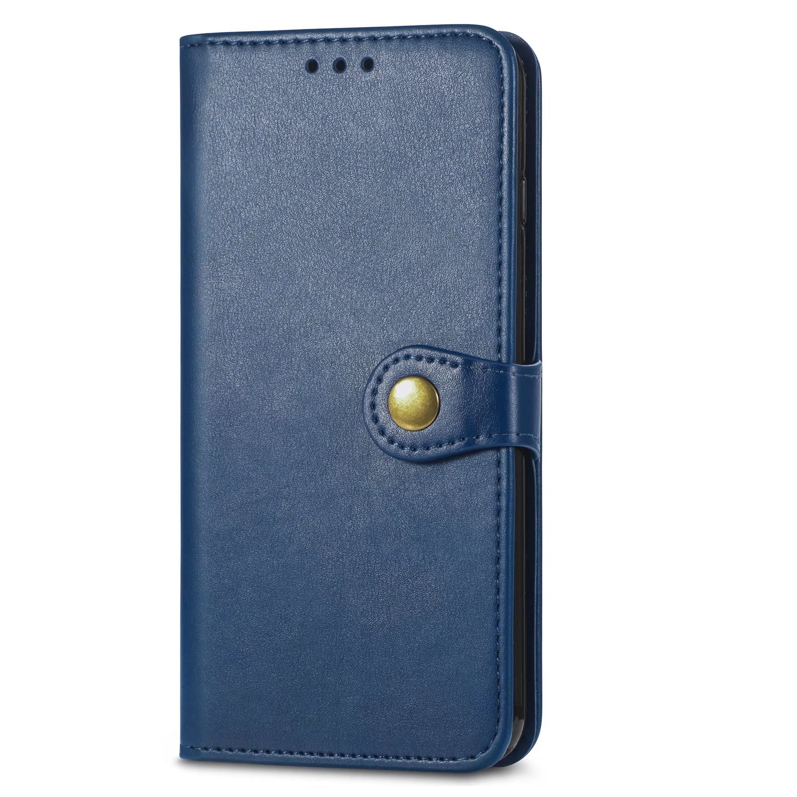 Case for Google Pixel 9, PU Leather Flip Folio Wallet Cover, With Card Slots, Case Cover for Google Pixel 9.(Blue)