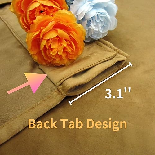 Miniatura 10 de Cortinas de terciopelo rosa salvaje de 84 pulgadas de largo, 75% de lujo, cortinas opacas para dormitorio, sala de estar, cortinas de ventana