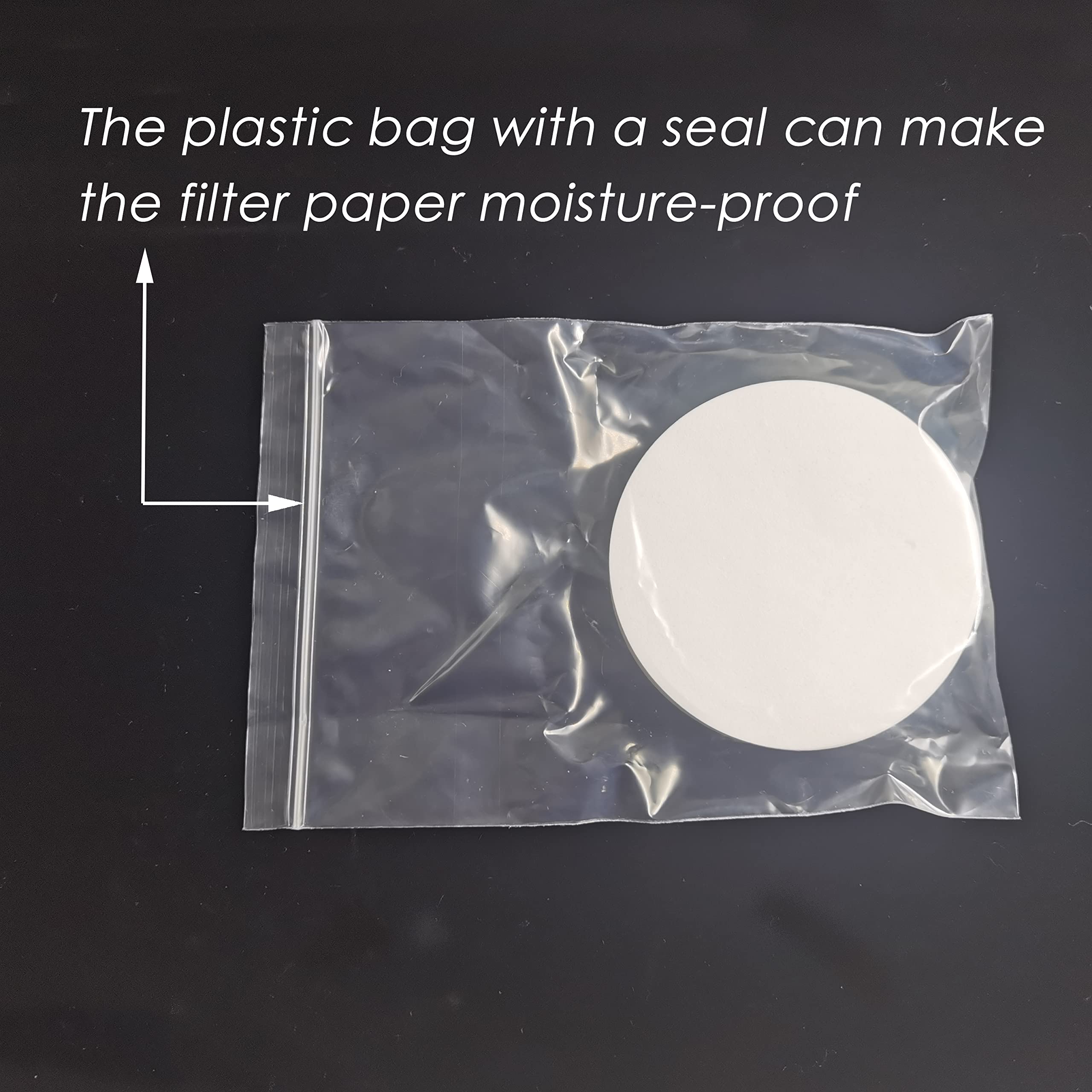 Lab Filter Paper - 200 Sheets, Chemistry Grade -6