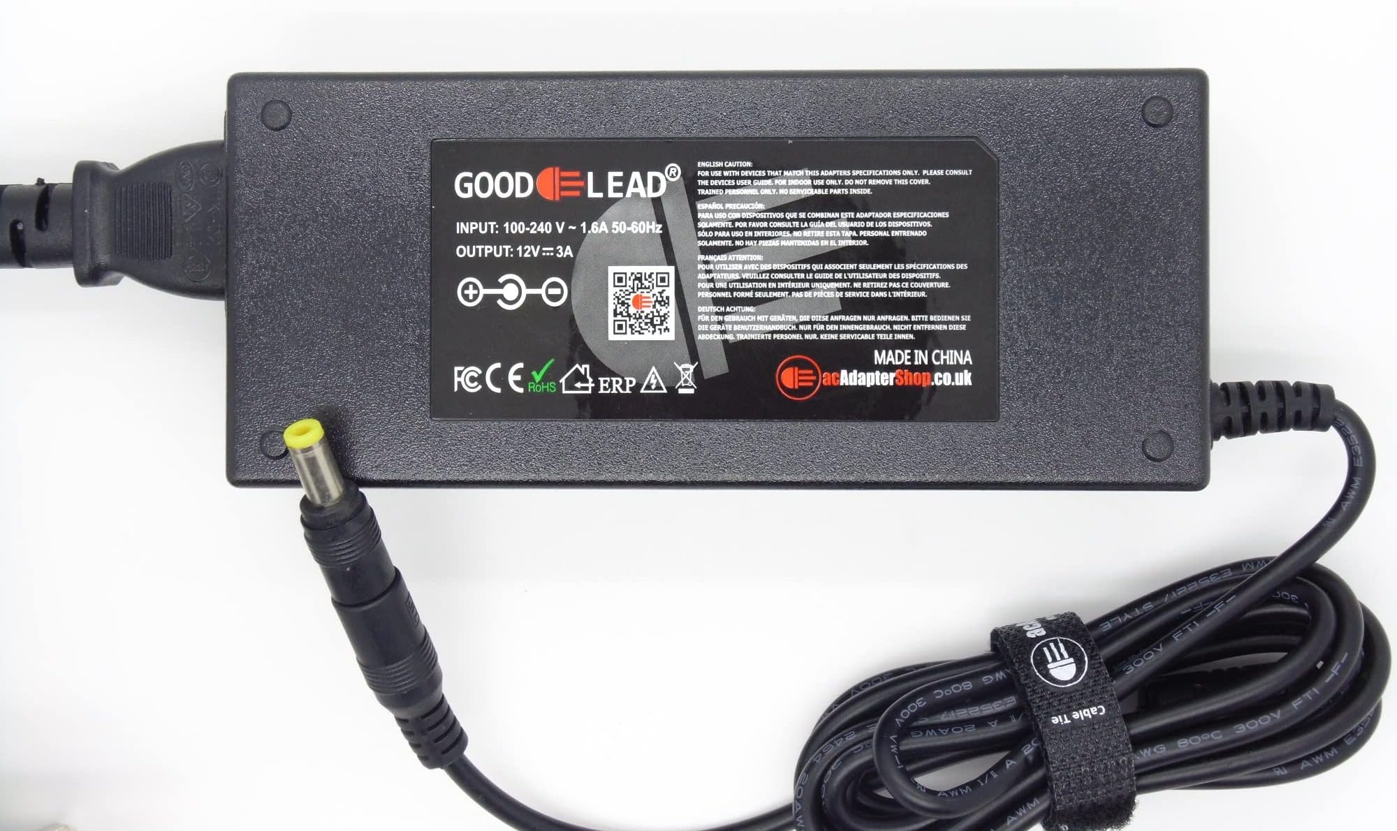 Replacement 12 Volt 2.5A For Allen & Heath Xone:23 Mixer AC Adaptor Power Supply