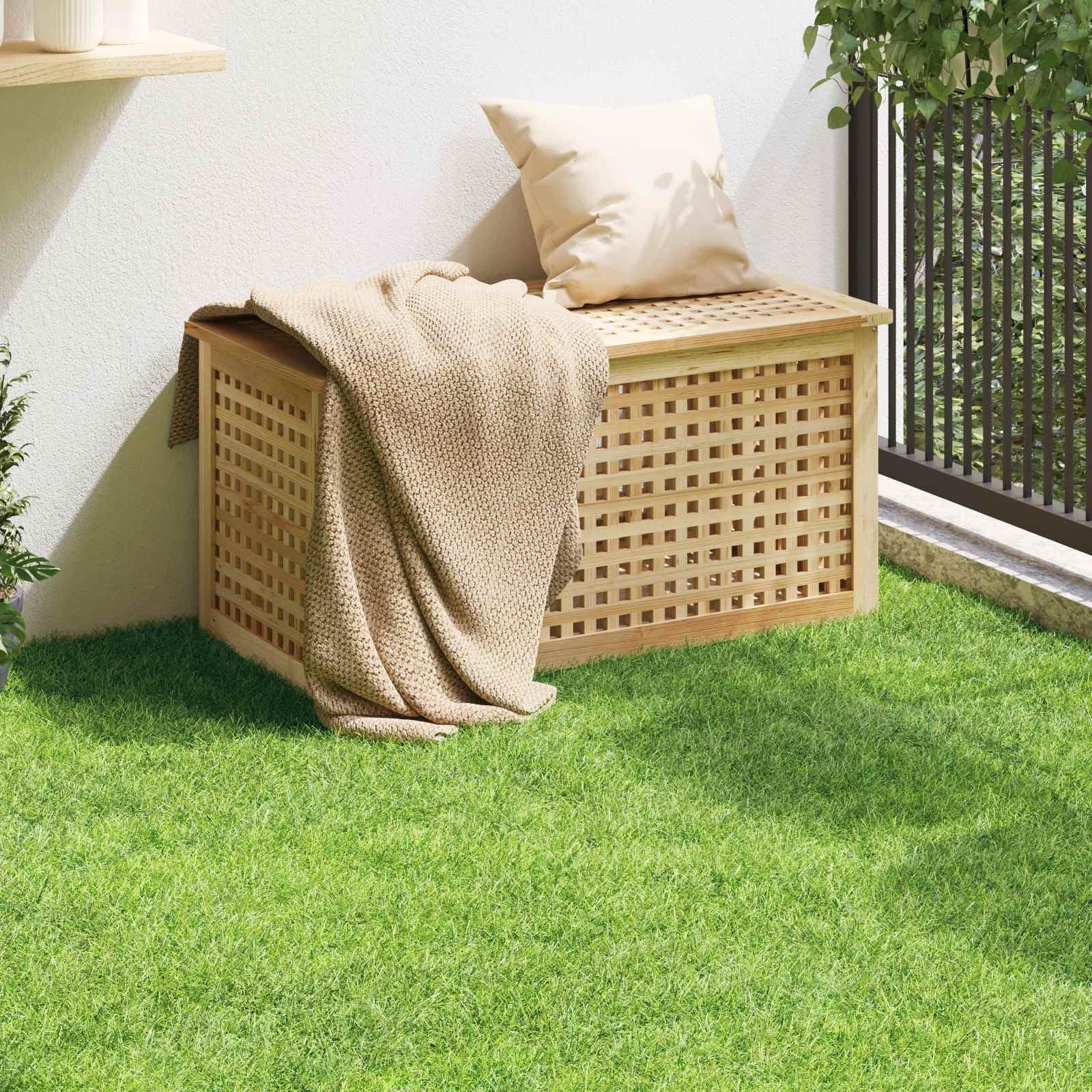 vidaXL Erba artificiale Verde 1 x 8 m, 50 mm PP e PE, Tappeto da giardino, resistente alle intemperie, per esterni, in stile erba sintetica beige, drena velocemente