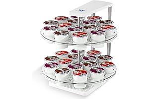 K Cup Holder: 2-Tier K Cup Organizer Space-Saving