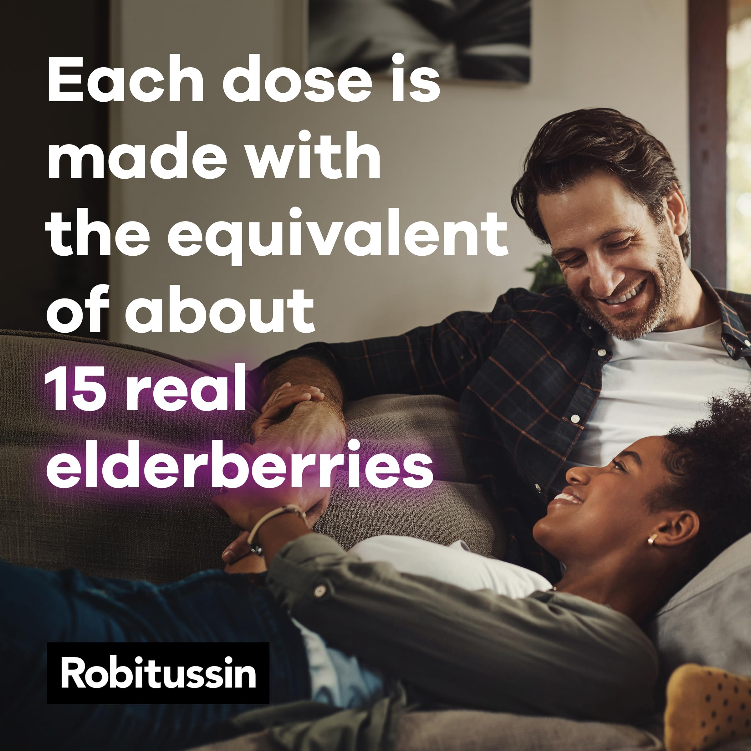 Robitussin DM Maximum Strength Cough Medicine, Elderberry, 8 fl oz, 2 Pack — Amazon image 4