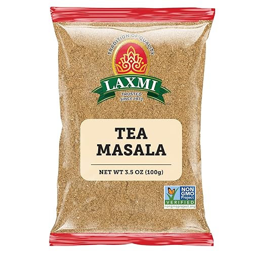 Laxmi Masala Té Natural - Masala de té tradicional indio - 3.5oz (100g)