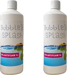 Bubble & Splash Hot Tub & Spa Anti Foam 2L - Defoams Hot Tubs & Spas - Suitable for all Hot Tubs & Spas - Easy To Use…