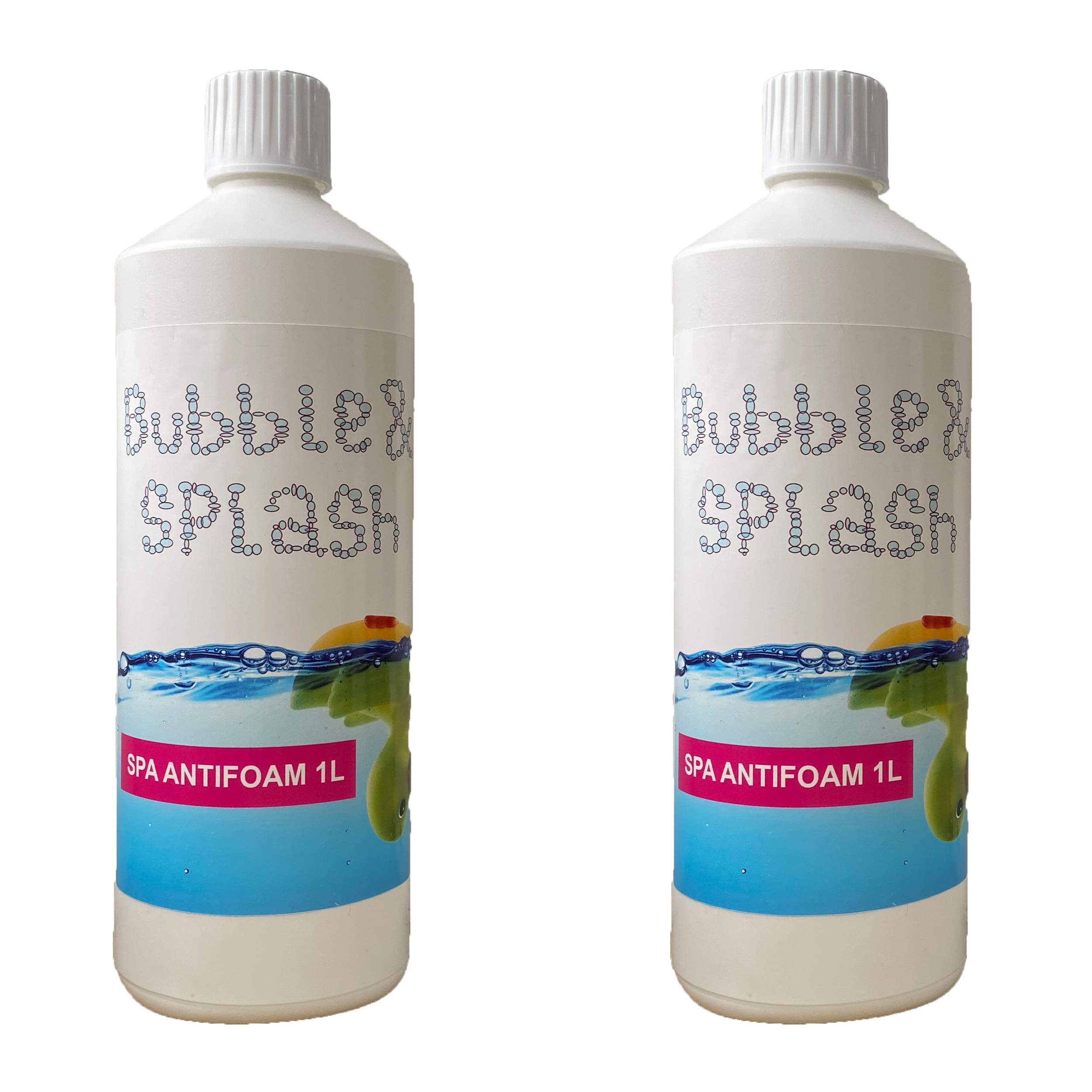 Bubble & Splash Hot Tub & Spa Anti Foam 2L - Defoams Hot Tubs & Spas - Suitable for all Hot Tubs & Spas - Easy To Use