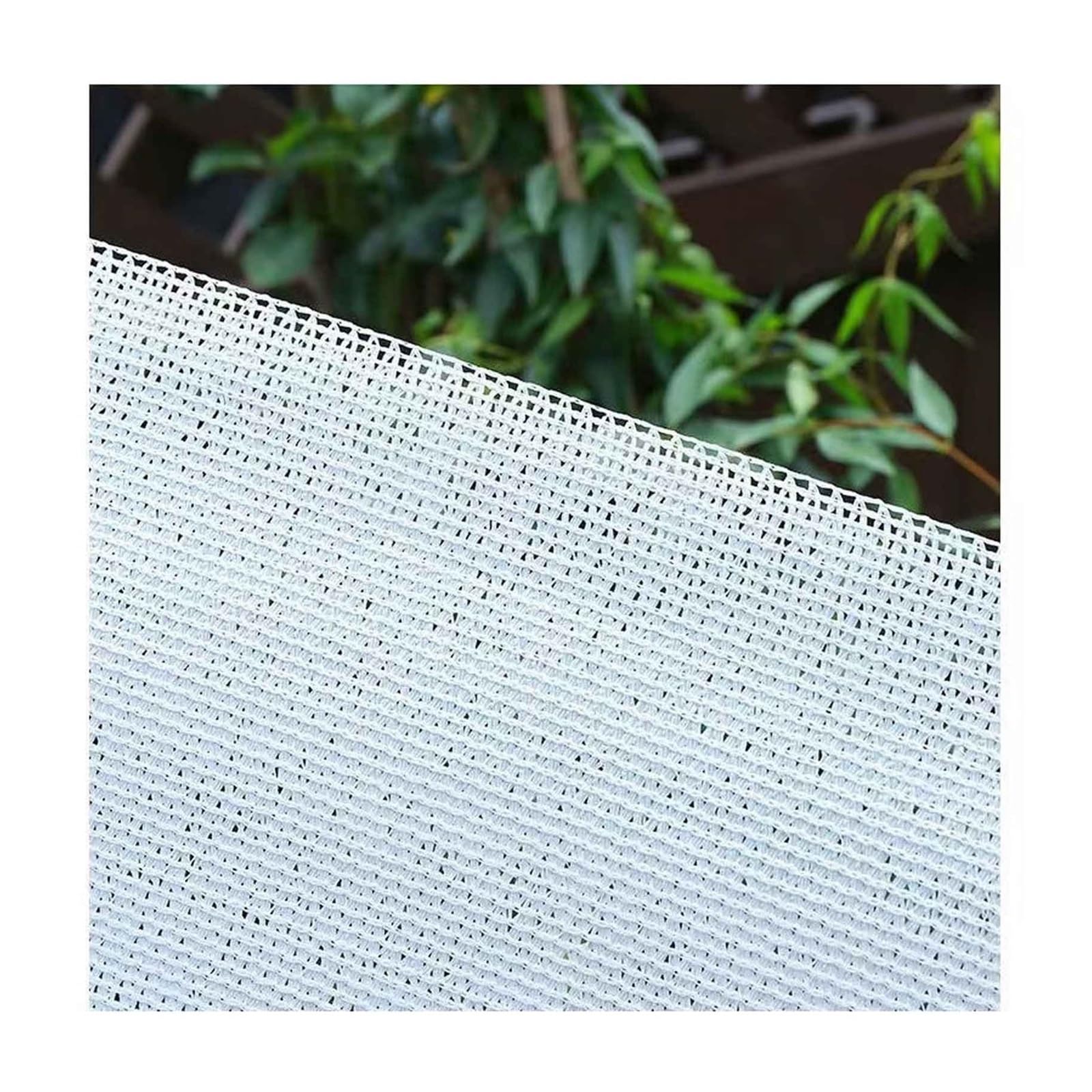 30% White Garden Shade Cloth UV Protection Sunblock Net for Plants Swimming Pool, Breathable Shading Mesh for Outdoor Patio 6.6'x10' 6.6'x20' 10'x10' 10'x20'(26'x33'(8x10m))