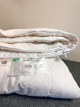ICON SILK%100 İpek Dolgulu Bebek Yastık ve Yorgan Seti