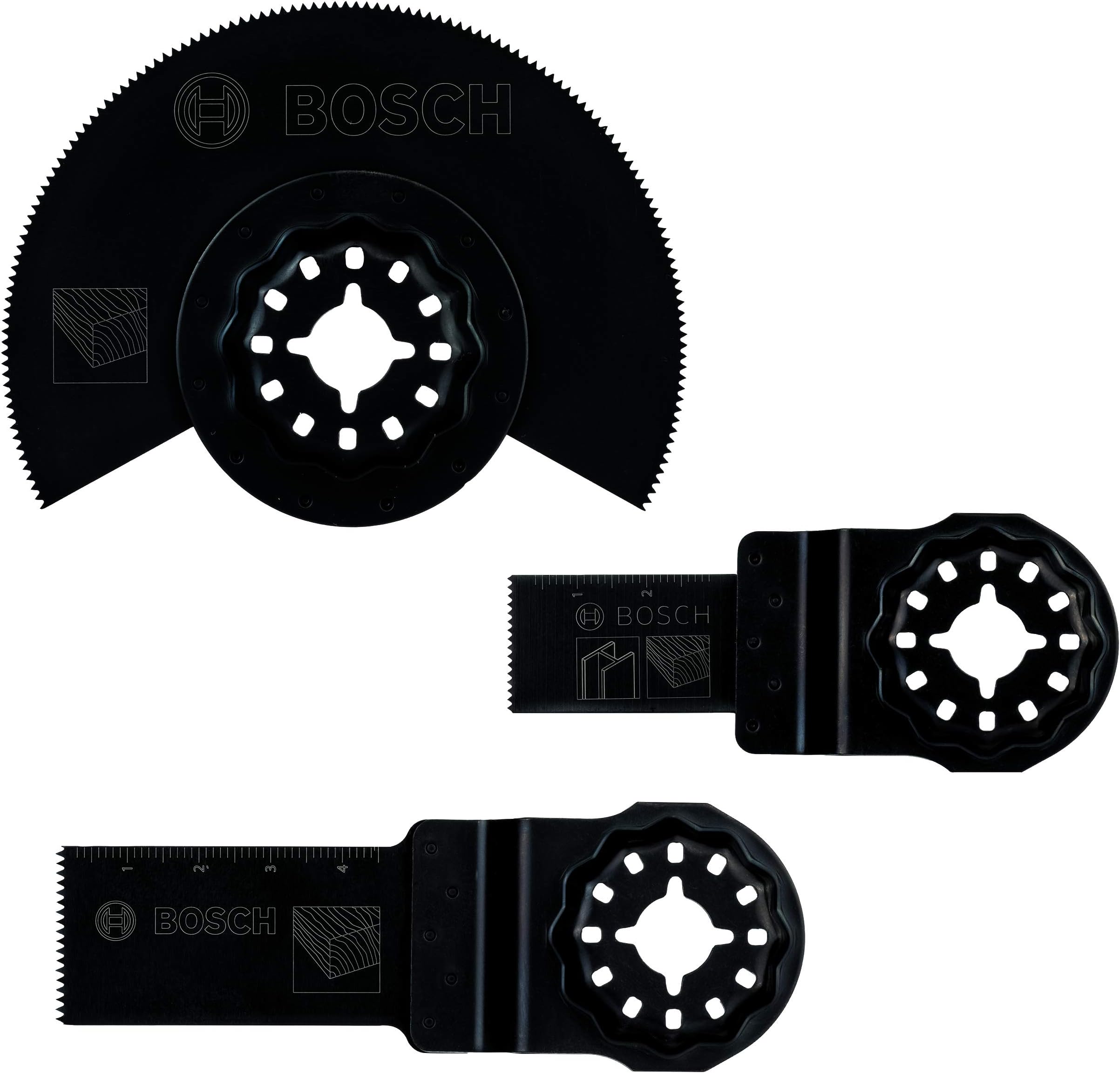Bosch 2607017323 Starter Set for Multi-Function Devices (3-Piece)