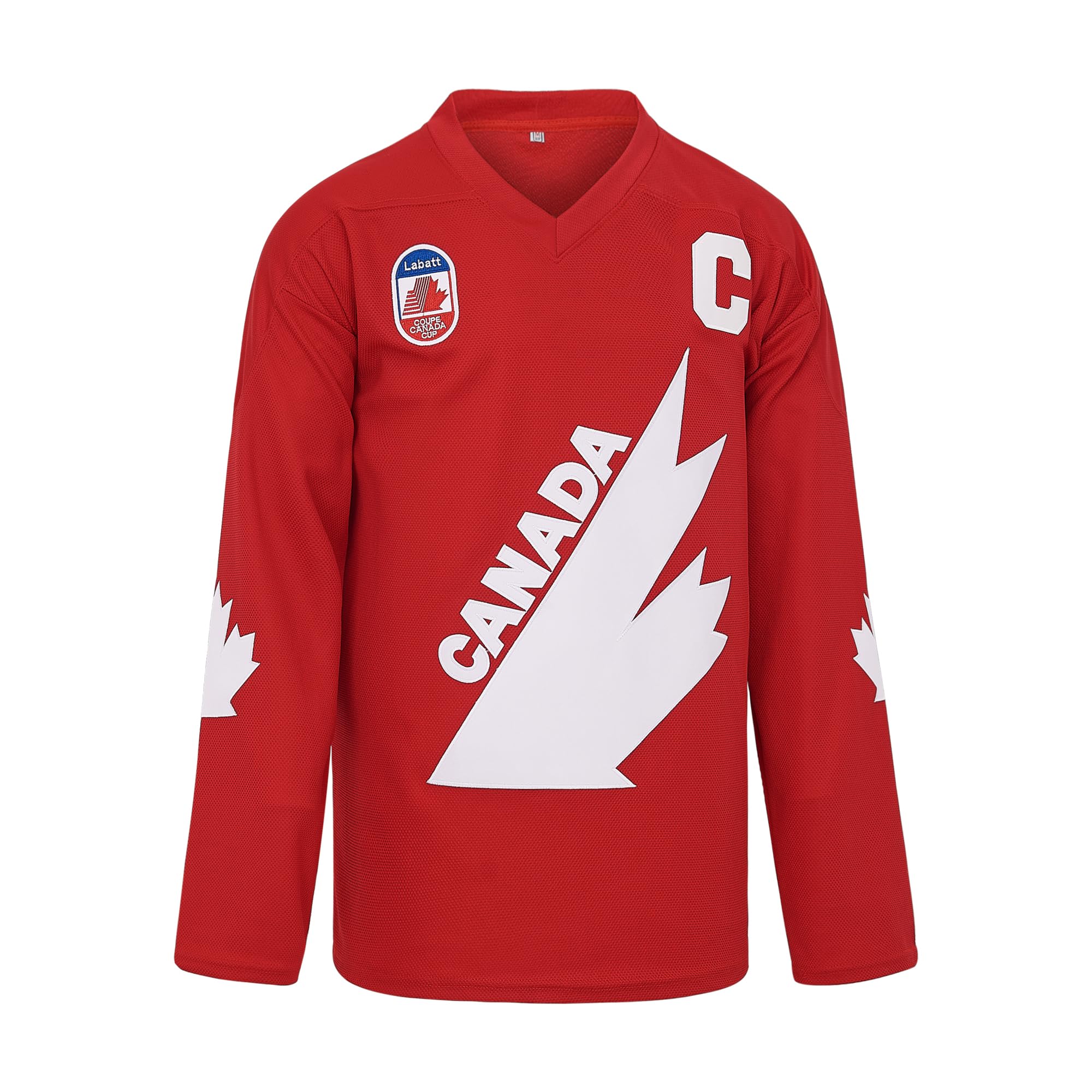 Mens Hockey su ghiaccio Jersey 1991 Team Canada Coupe Cup Camicie
