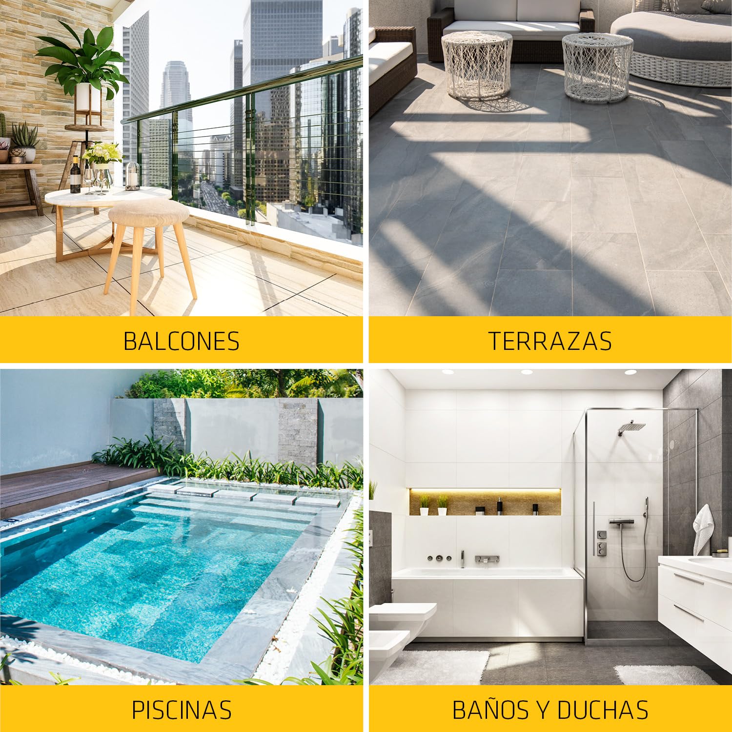 SIKA - Adhesivo cementoso rápido - SikaCeram 500 Ceralastic - Gris - 20kg