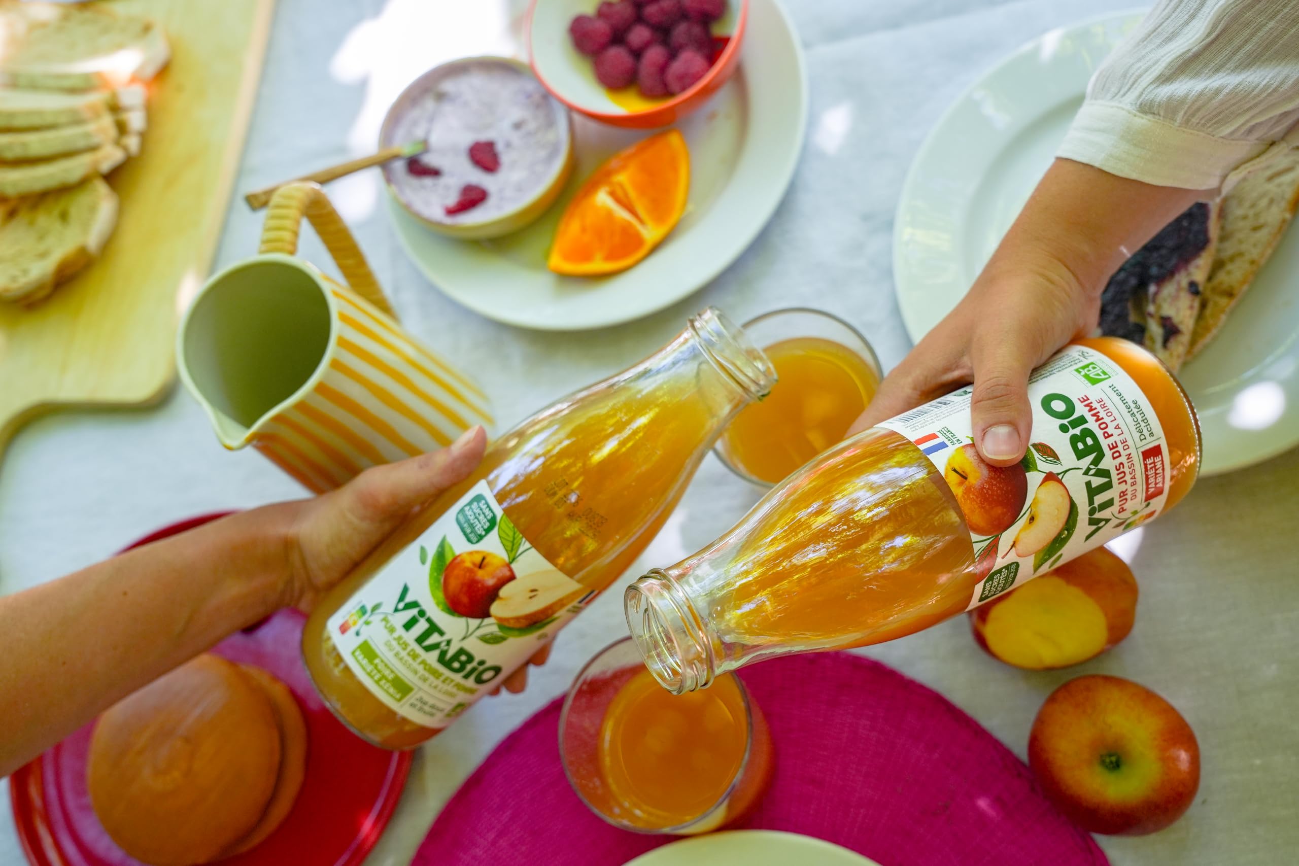 VITABIO - 100% Pur Jus - Poire Xenia et Pomme - 750ml - BIO - Lot de 6