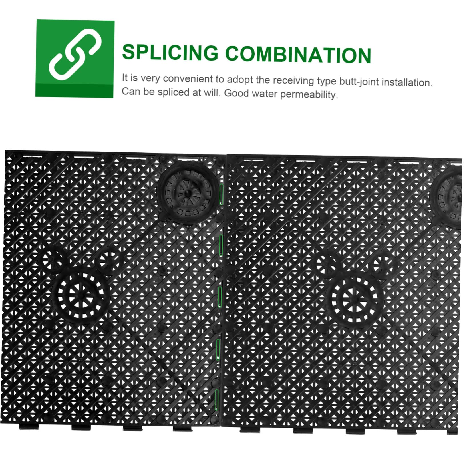 BESPORTBLE Lot de 20 Plaques Filtrantes Inférieures en PVC pour Aquarium, Système De Filtration De Fond, Plaque Filtrante Flexible, 20x20 Cm, Filtration Aquarium Domestique, Élevage De Poissons