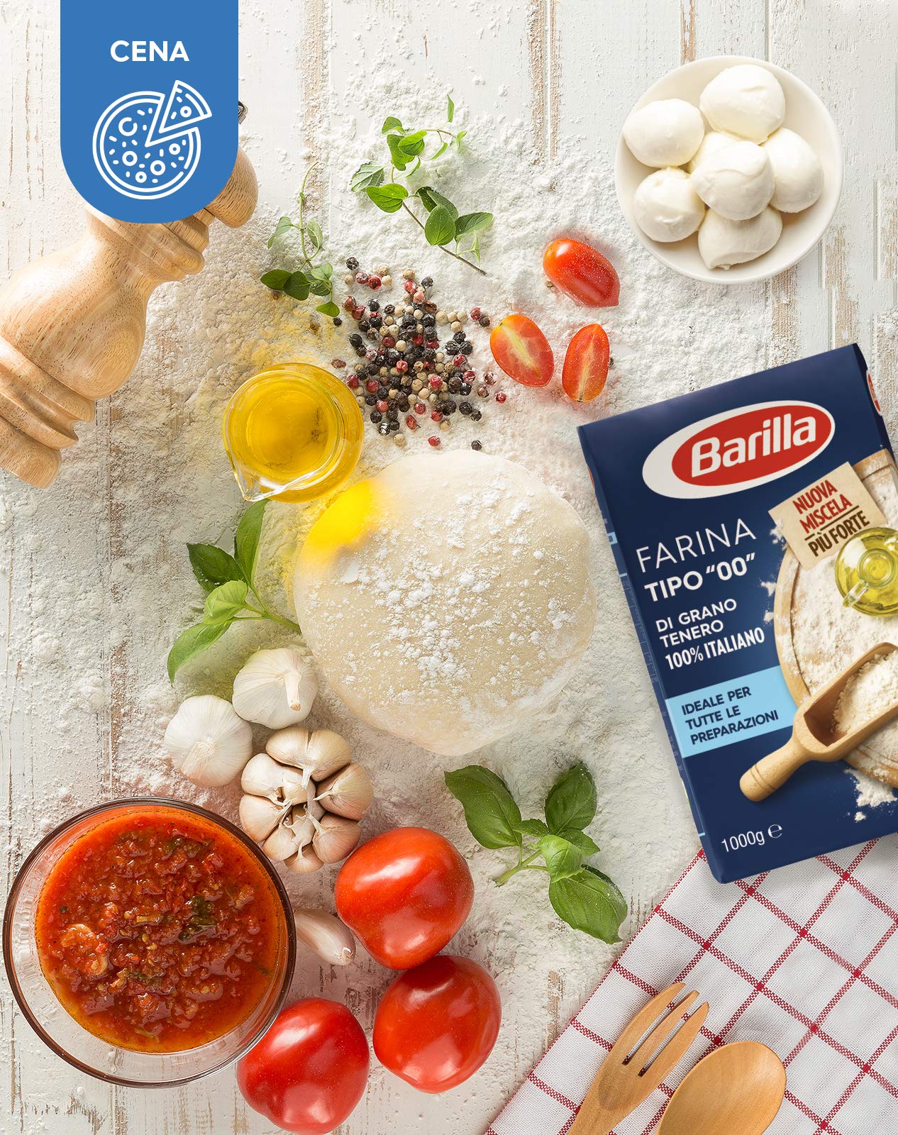 Barilla, Box I Più Amati, Confezione di 15 Prodotti Assortiti Barilla, Mulino Bianco, Pan di Stelle, Pavesi, con Pasta, Sugo, Farina, Snack Dolci e Biscotti per la Colazione