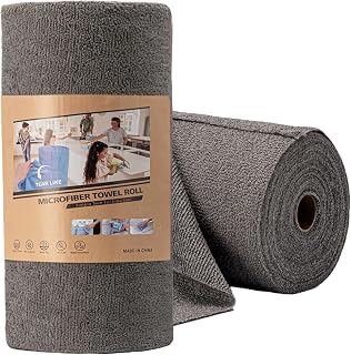 Reusable Paper Towels, 75-Pack,12" x 12"Kitchen and Dish Cleaning(Gray)