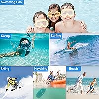 Vista 6 de wellhouse Funda impermeable 3D para teléfono con cordón, TPU de 100 pies, funda impermeable profunda para iPhone 17 16 15 14 13 12 Pro Max XS
