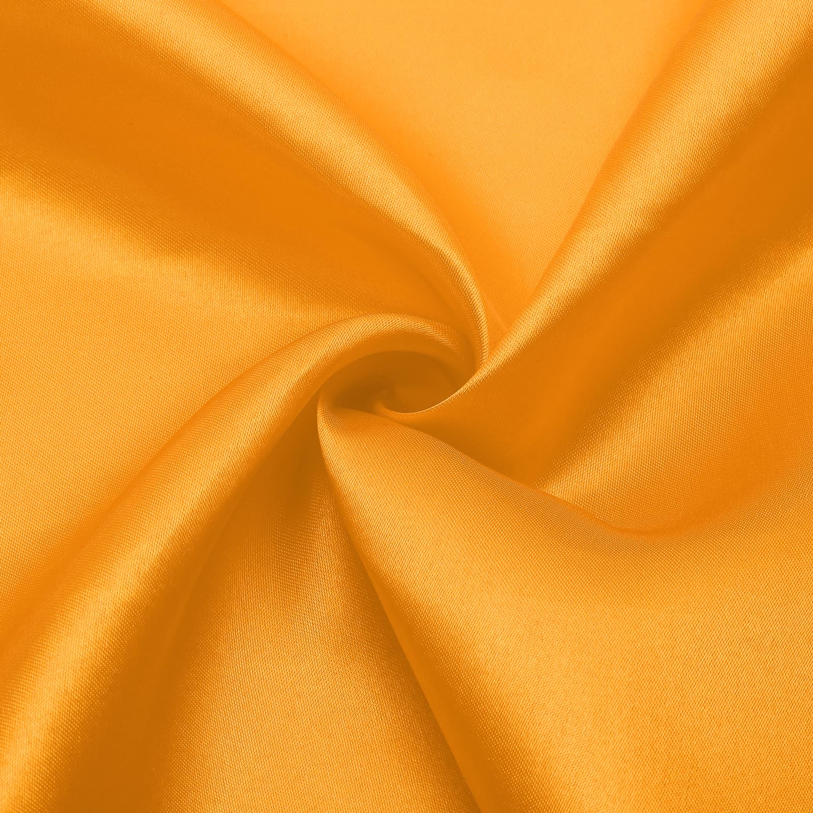 Tissu satiné doré profond 2,7m x 150cm souple pour couture de robe