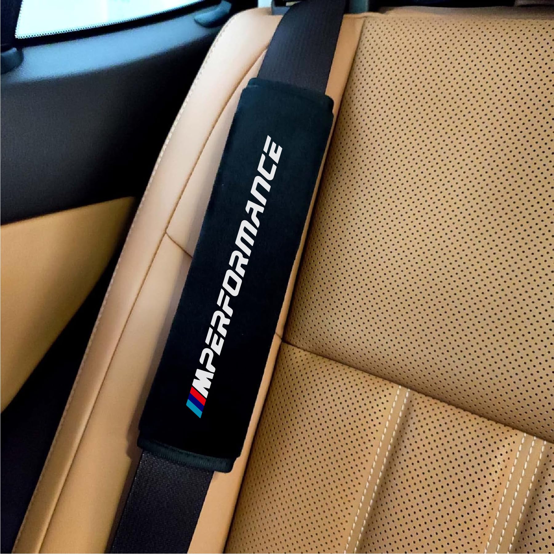 SIGN EVER Performance Car Seat Belt Shoulder Pads Car Safety Belt Soft Pad Cover for Comfortable Driving, Universal Fit for All Cars - Pack of 2-picture-18