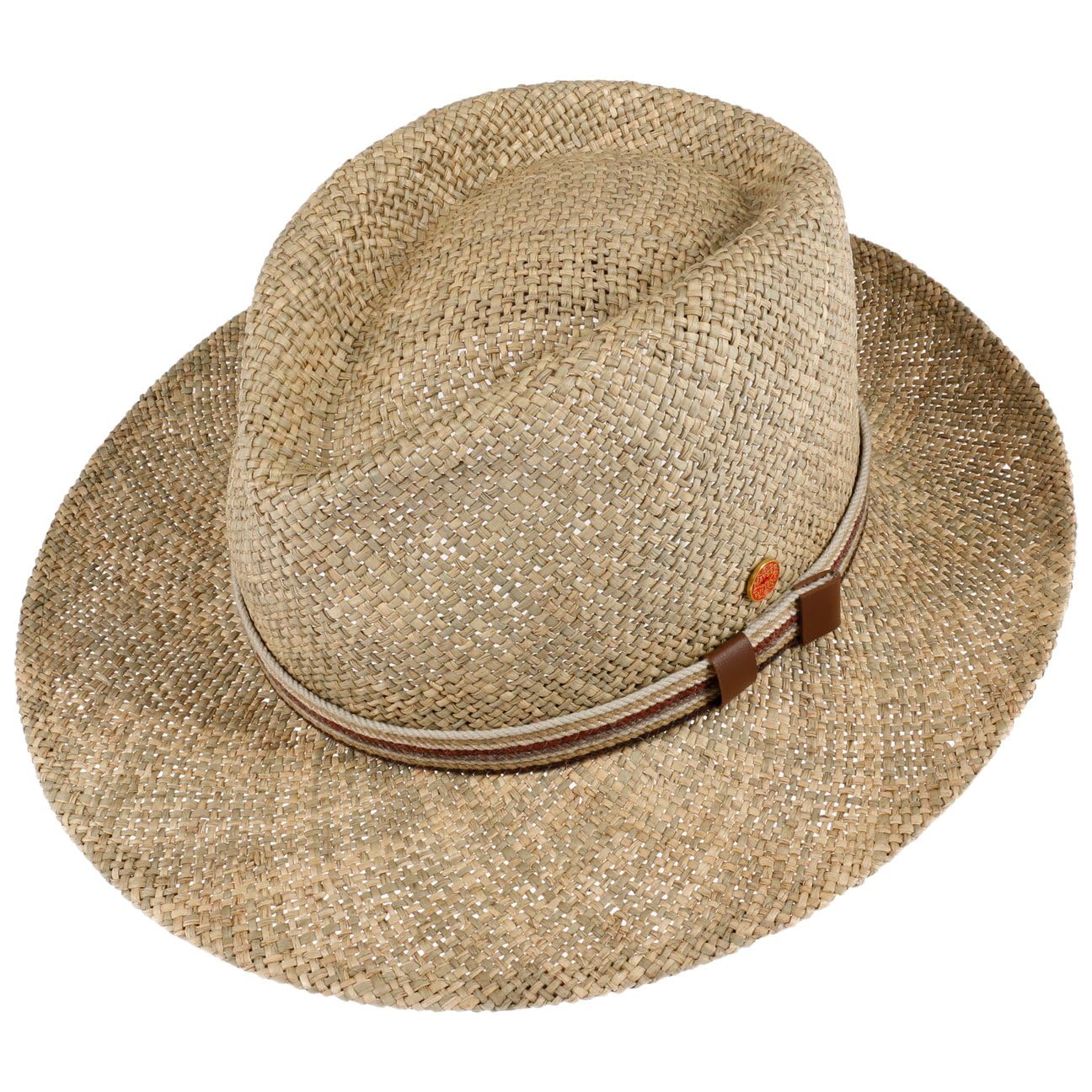 Mayser Sombrero de Paja Calas Mujer/Hombre - Made in The EU Outdoor Bogart Sol Verano Primavera/Verano