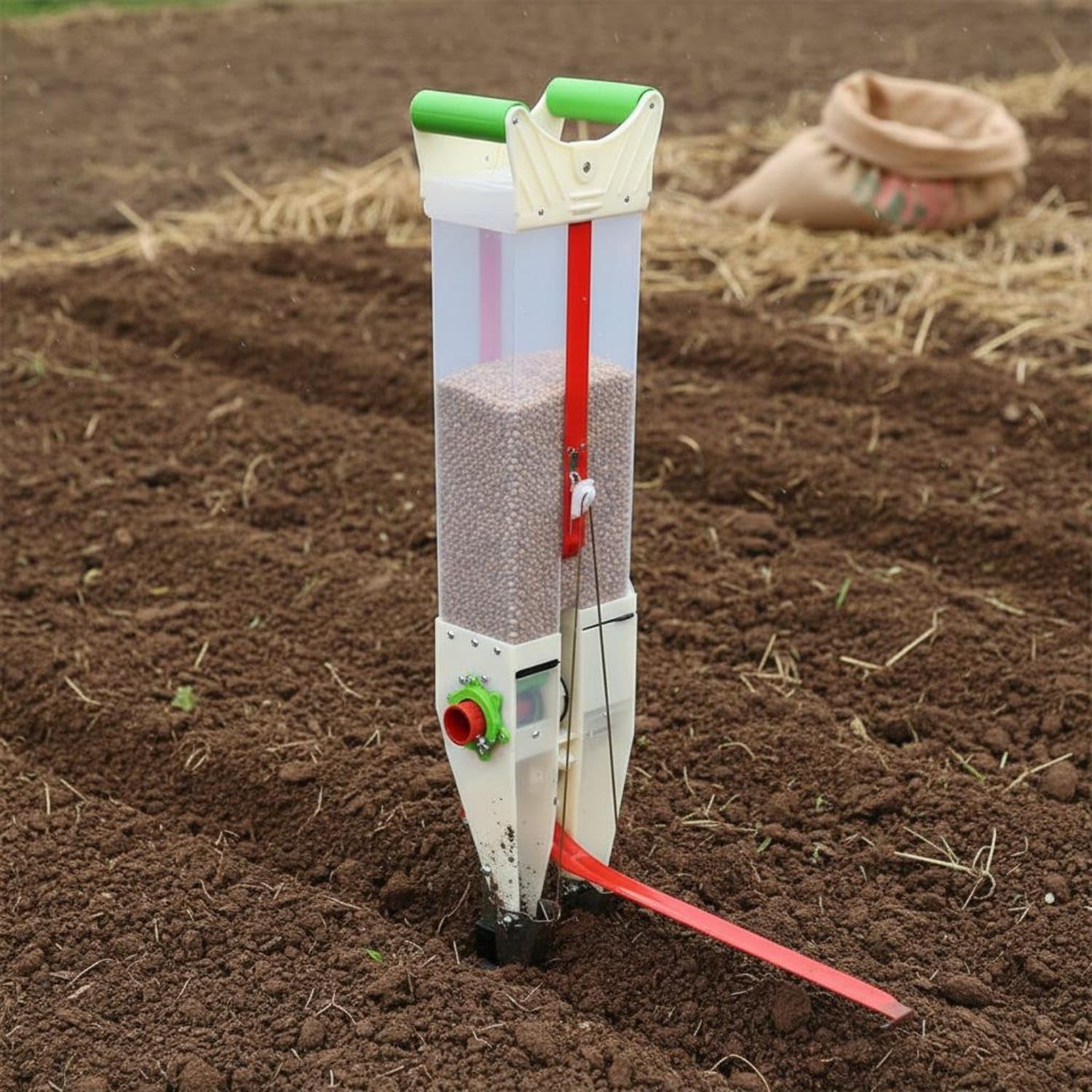 JAZZY PEARLS® Precise Seeding Manual Corn Seeder Adjustable Depth